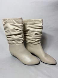 Sudini Italian Leather Boots Ladies Shoes Size 5 Appear To Be New