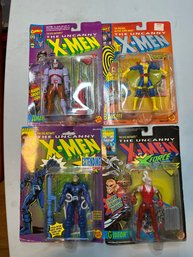 4 Toy Biz X-men Action Figures