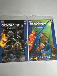 2 Ultimate Fantastic Four Graphic Novels 6&7