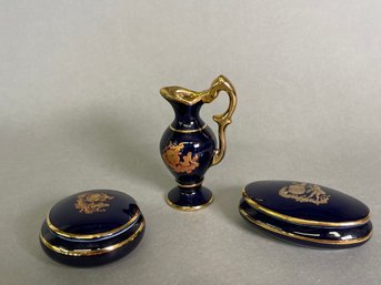 Limoges Keepsakes With Gold Detail