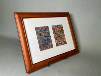 Framed Silk Pieces