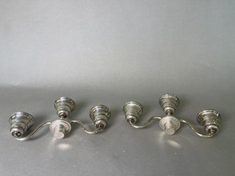 Sterling Weighted & Reinforced Candleabra Tops