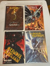 4 Batman DC Comics Grahoic Novels