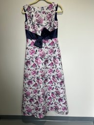 Long Floral Dress - Kay Unger New York