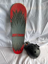 Tony Hawk Skate Board $ Mongoose Youth Helmet