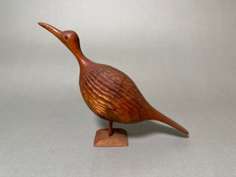Hand Carved Bird Sculpture