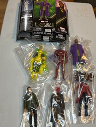 6 Marvel Legends Figures With Boxes