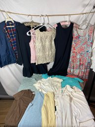 Summer Clothes Size Small - T-shirts, Sleeveless, Dresses, Lace, J. Crew, J. Jill, Virctoria Secret