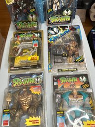 6 Spawn Action Figures