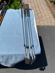 5 Wright & Ditson Lawson Little Steel Shaft Golf Clibs
