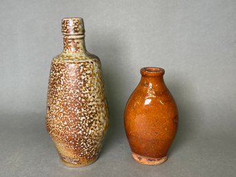 Two Pottery Pieces, Portugal