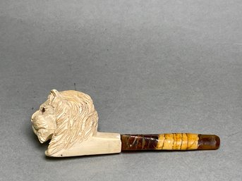 Vintage Meerschaun Lion Head Pipe