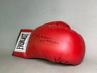 Signed Ken Norton Everlast Boxing Glove