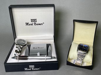 Mark Naimer Box Set & Geveva Elite Watch