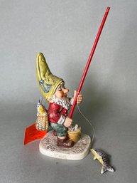 Vintage Goebel Hummel Co Boy Fishing Figurine