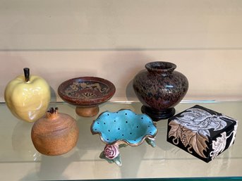 Collection Of Ceramic Decor, Various Sizes