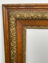 Beautiful Vintage Ornate Wooden & Gilded Frame