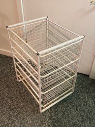 Wire Basket Storage Drawers 18x28x21