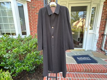 Ermenegildo Zegna Wool And Cashmere Overcoat (size 46R)