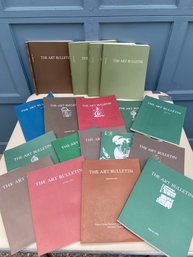 The Art Bulletin Volumes From 1968, 80s And Early 90s