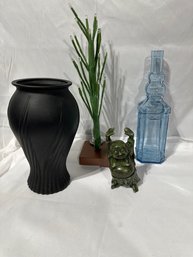 Home Decor - Vase Bottle Tree Buddha