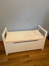 Costway Shoe Bench With Cushion Seat34x15x19 HW56183