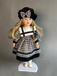 Beautiful Doll With Stand