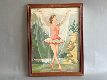 Handpainted Ballerina Painting