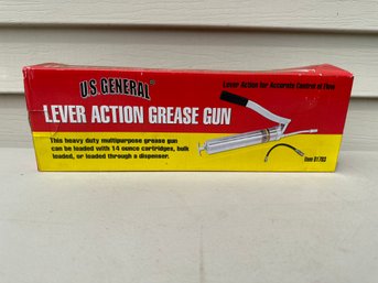 NIB Lever Action Grease Gun