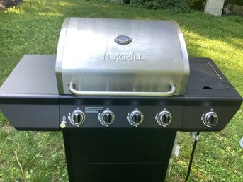 5 Burner Stainless Barbecue Grill Used Twice Great Shape (nexgrill)