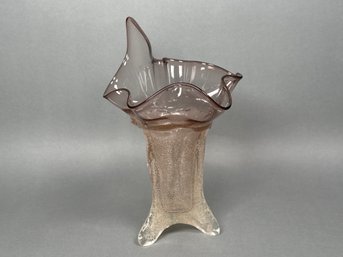 Signed Neal Drobnis Art Glass Vase