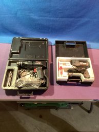 2 , Craftsman Corded Tools, One Drill In The Case With Paperwork, One Soldering Gun With All The Amenities