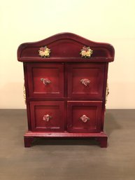 Jewelry Box With Four Drawers