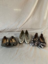 Ladies Heels And Flats Paul Mayer Attitudes 6b, Alexandre Barman For Saks 6, Nickels 5.5b