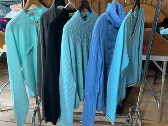 The Shades Of Blue Sweater Collection ~ Some Cashmere