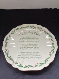 Lenox The Giving Plate