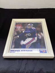 Signed Michael Strahan Picture