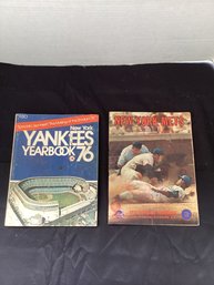 Mets 71 And Yankees 76 Yearbooks