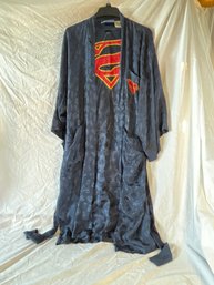 Silk Superman Robe Full Length One Size Fits All