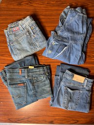 The Denim Collection, Cambio Jeans, 7 For All Mankind Jeans, Lucky Star, Old Navy Overalls, Size 4