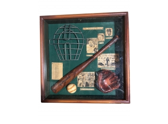 Baseball Themed Shadowbox