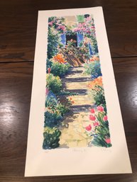 Pathway III - Original Serigraph In Color On Wove Paper Signed By The Artist Charles Penny