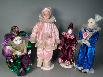 Collection Of Clown Dolls