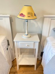 Night Stand With Lamp 16x28x12 Like New