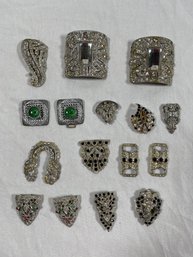 Costume Jewerly Lot 4 Incredible Collection Of Rhinestones