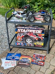 Traxxas Stampede With Extra Battery And Motor Nice Outfit Low Hours Clean