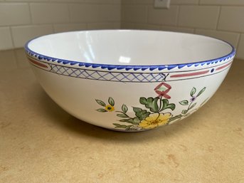 Hand Painted In Portugal For Tiffany & Co Ceramic Serving Bowl