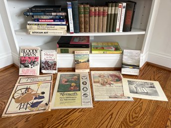 Antique Ads & Books Todays Housewife C1918 & Ladies Home Journal C1924 Plato Aristotle Vanity Fair Vols 1-3