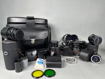 Vintage Pentax Camera & Lenses