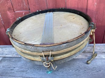 Early Unmarked Snare Drum 16x4in Snare Band Marked Rogers